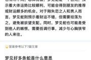 梦到长蛇是什么意思_梦到长蛇是吉是凶
