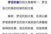 梦到钓鱼是什么意思_梦见钓鱼代表什么