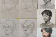 素描头像图片大全_初学者如何临摹