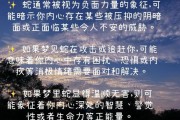 梦到路上好多蛇_周公解梦准吗