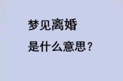 做梦梦到和老公离婚了怎么回事_梦见离婚预示什么
