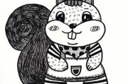 儿童黑白线描画图片大全_如何教孩子画线描