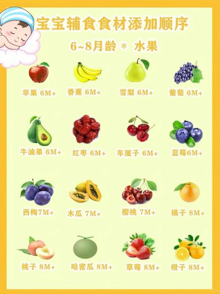 6个月宝宝能吃什么水果_怎么吃最安全