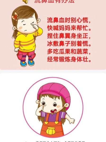宝宝发烧后流鼻血怎么回事_怎么处理