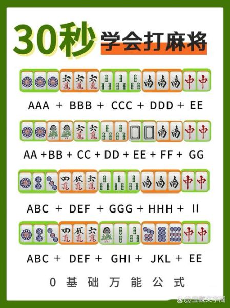 打麻将图片大全_怎么快速识别牌型