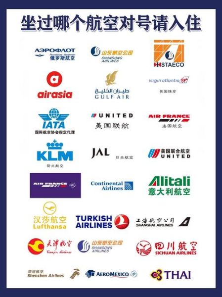 航空公司标志图片大全_如何识别全球航司LOGO