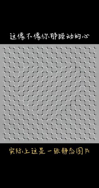 烧脑图片大全_如何看懂错觉图