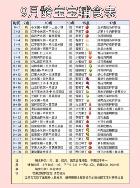 九个月宝宝辅食吃什么_九个月宝宝辅食怎么做