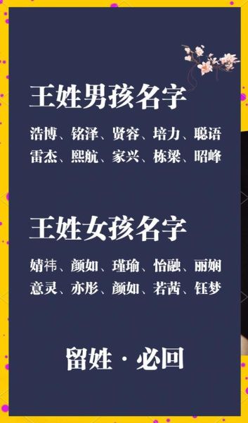 王姓宝宝起名大全_王姓宝宝取名注意事项