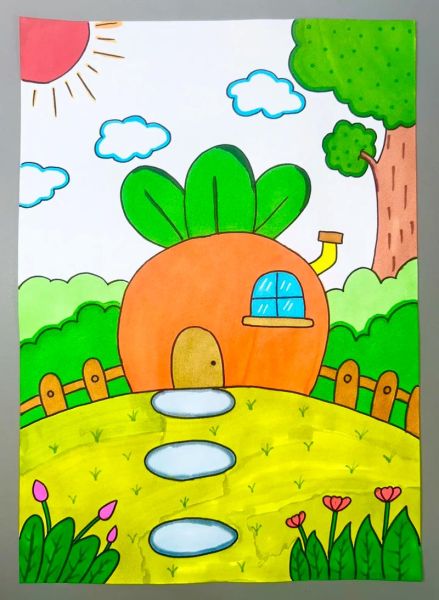 四年级画画大全图片_有哪些简单易学主题