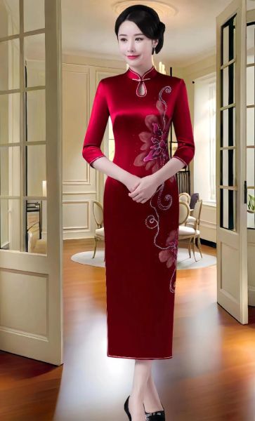 旗袍图片大全哪里找_旗袍款式怎么选