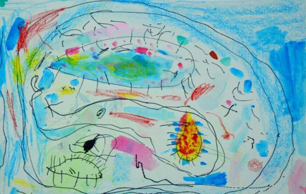 儿童涂鸦图片大全_如何激发孩子创造力