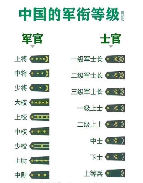 军人胸章图片大全_如何识别军衔等级