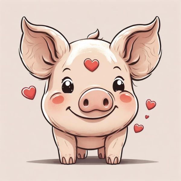 萌猪图片大全可爱_哪里找高清萌猪图