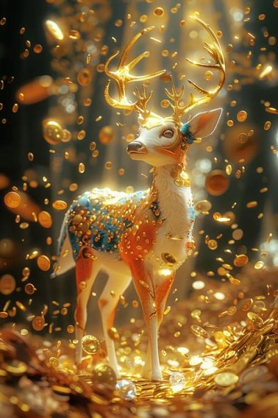 小鹿图片大全_高清壁纸哪里找