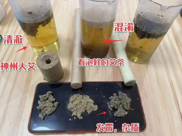 艾叶图片大全_如何辨别真假艾叶