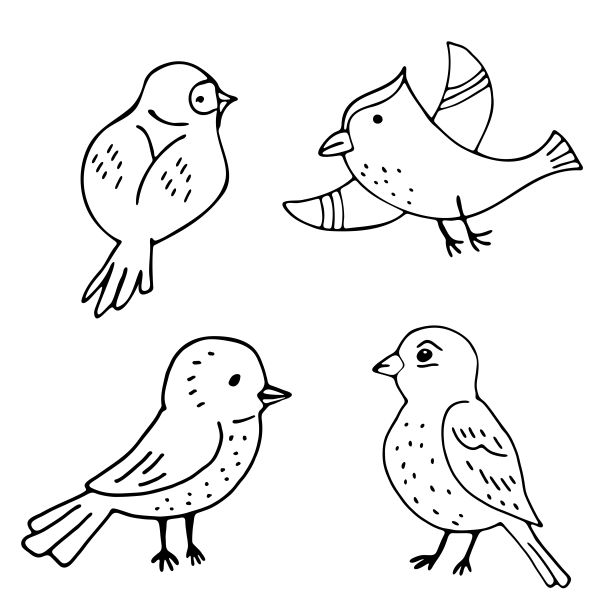 宝宝画画图片大全_如何挑选适合2-6岁儿童的简笔画素材