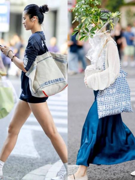 帆布包图片大全_帆布包怎么搭配衣服