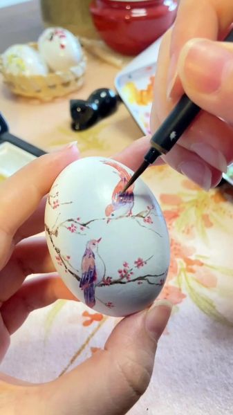 鸡蛋画图片大全_鸡蛋画怎么画好看
