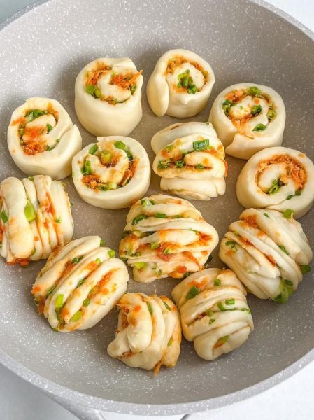 花卷图片大全_花卷怎么做才松软