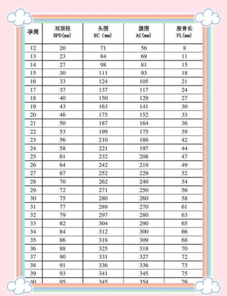 37周胎儿体重标准_正常范围是多少斤