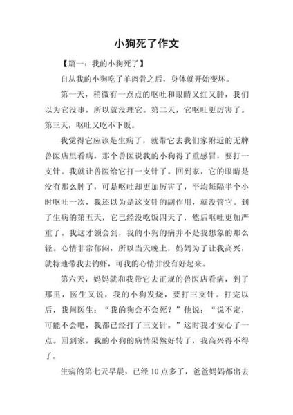 梦到小狗死了_怎么办