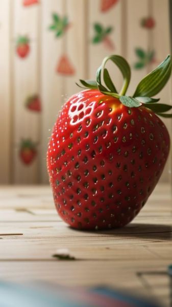 草莓图片大全可爱_如何挑选高清壁纸