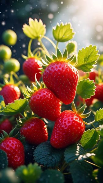 草莓图片大全可爱_如何挑选高清壁纸