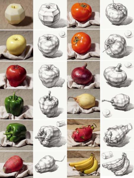 素描图片大全大图_初学者如何临摹