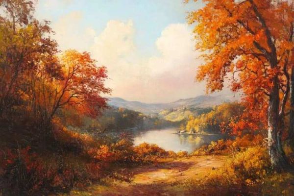 著名油画风景图片大全_如何欣赏经典风景油画