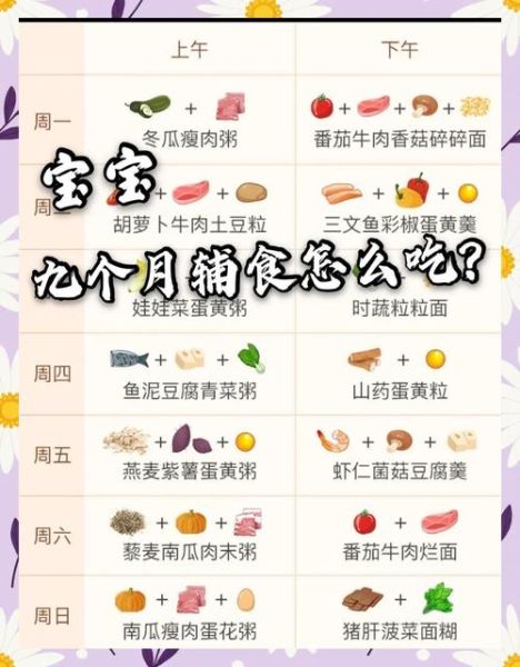 9个月宝宝辅食添加顺序_9个月宝宝一天吃几顿
