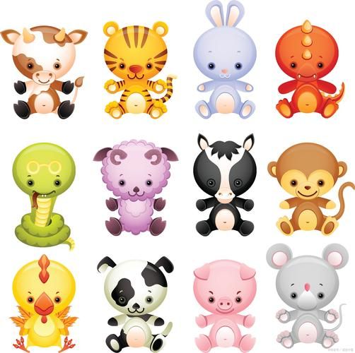 十二生肖图片大全12张_生肖图高清无水印哪里找