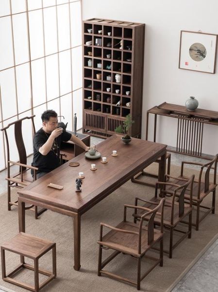 茶道桌子图片大全_如何挑选适合的茶桌