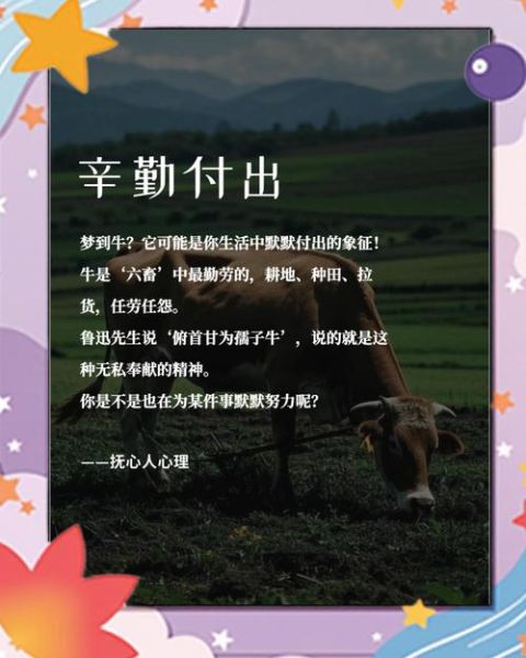 梦到牛死了_是什么意思