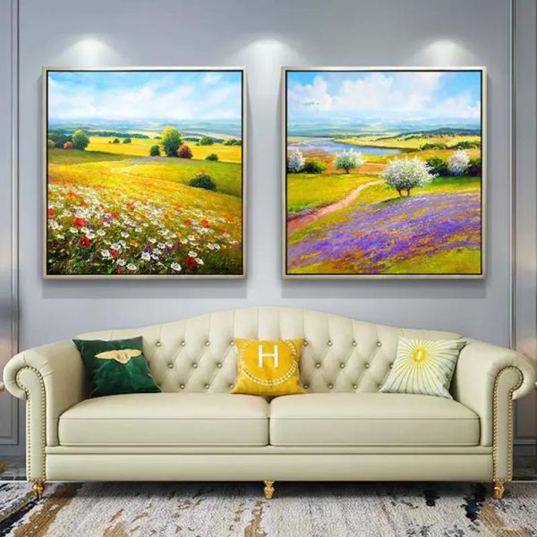 欧式客厅油画图片大全_如何挑选