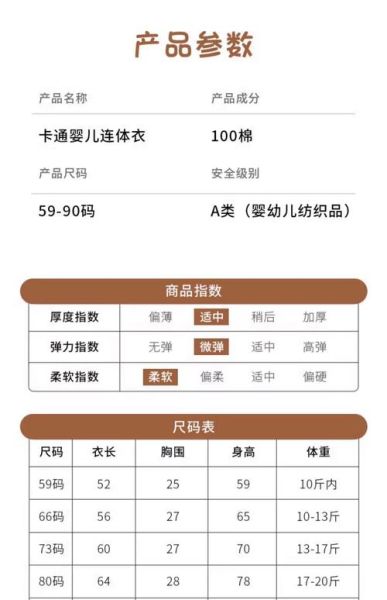 宝宝连体衣服怎么选_新生儿连体衣尺码对照表