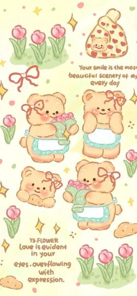 卡通小熊图片大全_可爱小熊壁纸怎么选