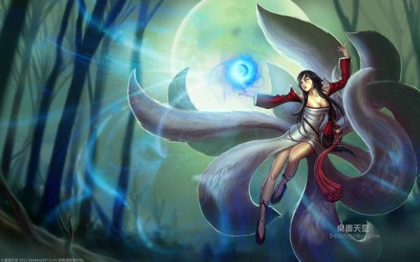 九尾图片大全_九尾狐高清壁纸哪里找