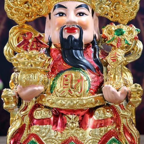 财神图片大全_如何正确摆放财神图招财