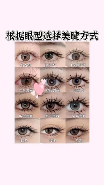 嫁接睫毛图片大全_如何选择适合自己的款式