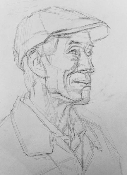 素描头像图片大全_初学者如何临摹