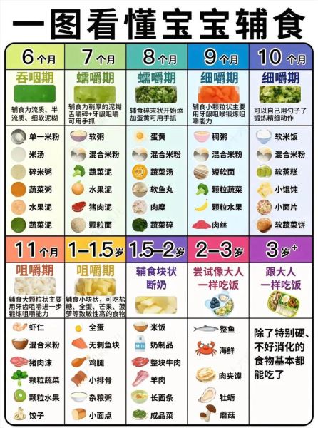 宝宝几个月可以添加辅食_辅食添加顺序表