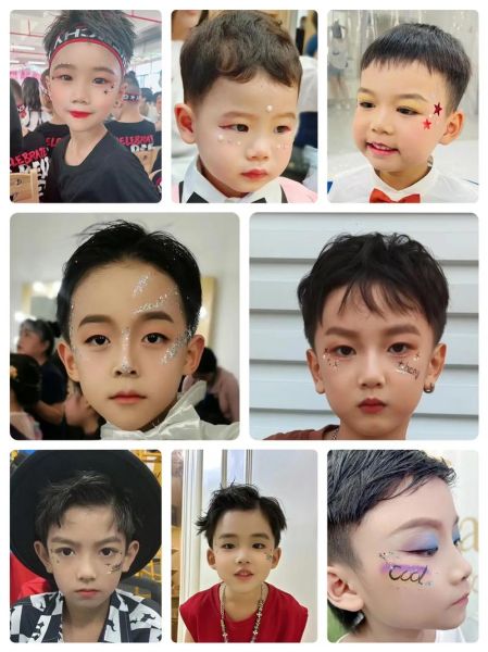 男宝宝演出妆容怎么画_儿童舞台妆步骤