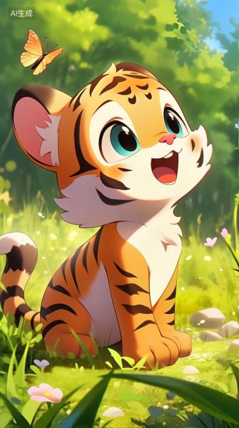 卡通老虎图片大全_哪里找高清无水印素材