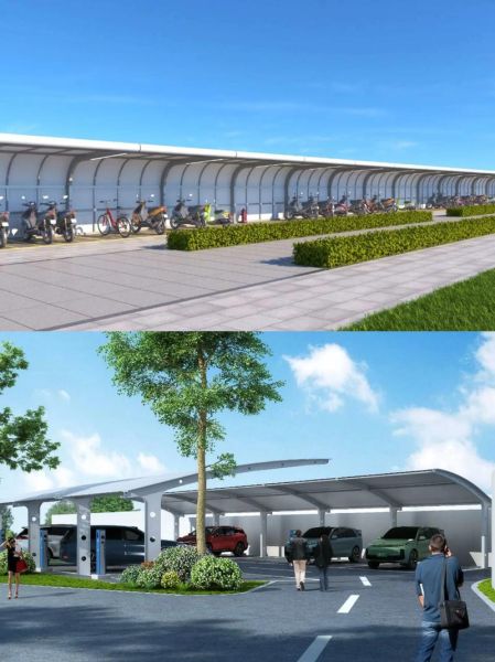 停车棚图片大全_停车棚效果图有哪些风格