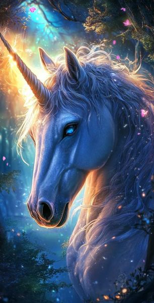 独角兽图片大全_高清壁纸去哪找