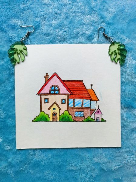 绘画房子图片大全_如何画出立体感的房子