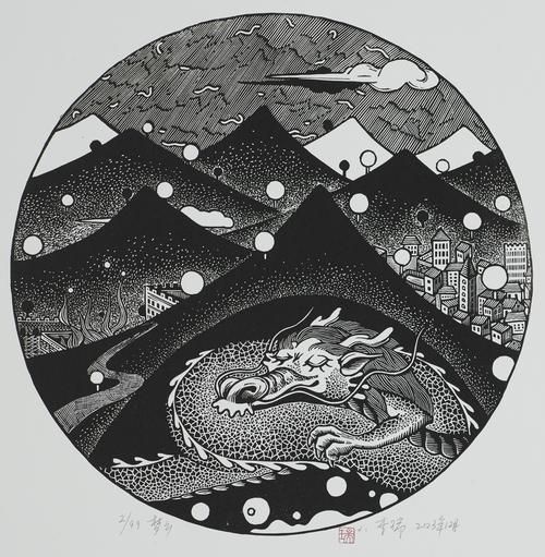 版画图片大全_版画有哪些种类