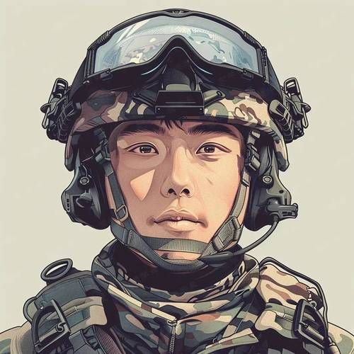 军人头像图片大全哪里找_军人头像高清无水印怎么下载